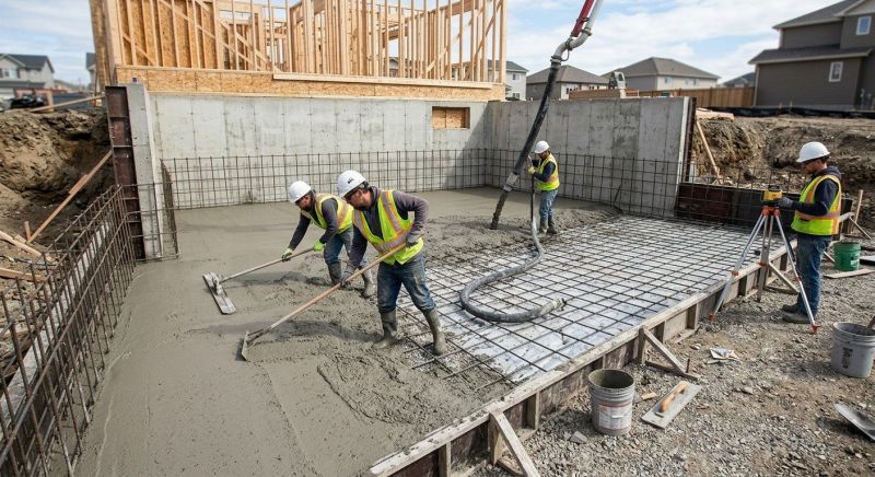Basement Concrete Installation in Lebanon, PA