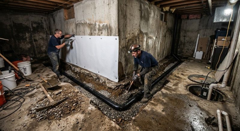 Basement Concrete Installation in Lewisberry, PA