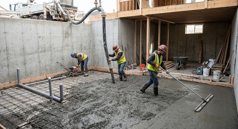 Basement Concrete Installation in Perry County, PA