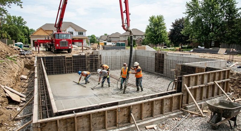 Basement Slab Installation in Harrisburg, PA