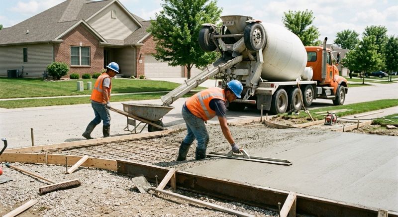Cement Pouring Service in Harrisburg, PA