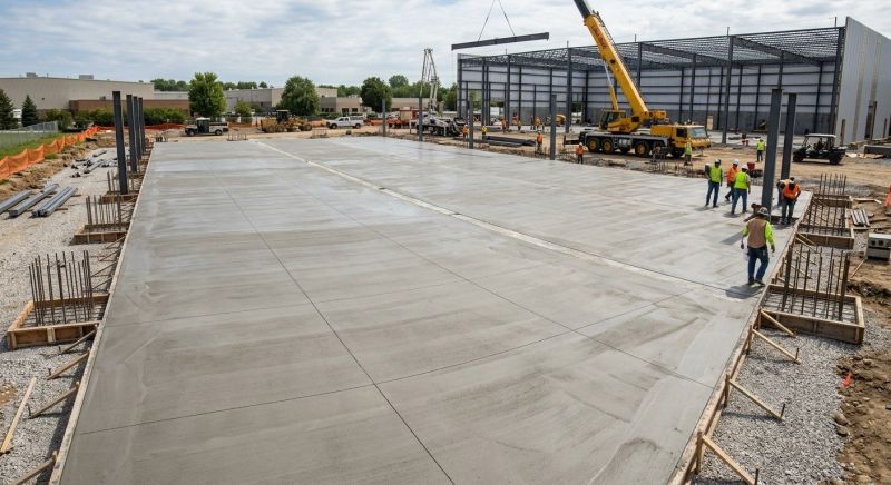 Commercial Slab Construction in Lebanon, PA