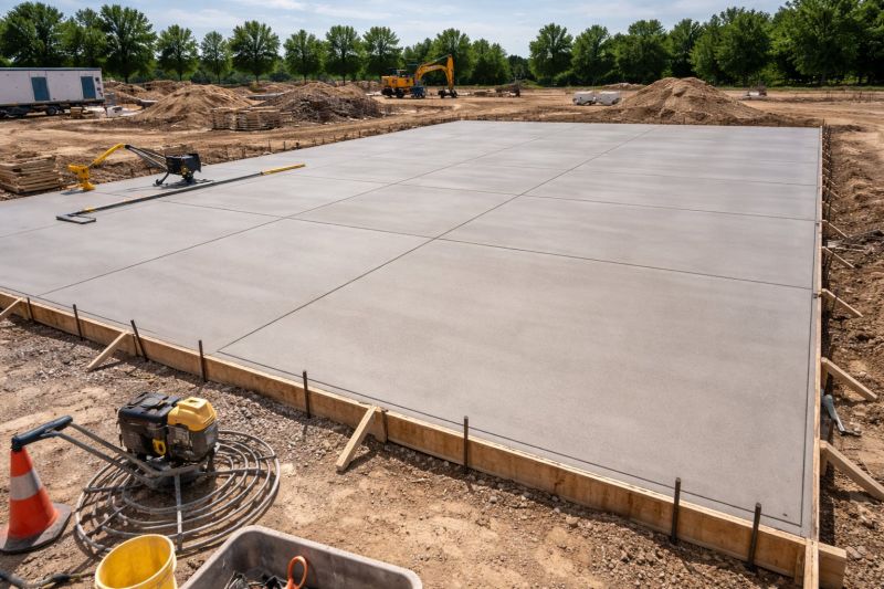 Commercial Slab Installation in Liverpool, PA