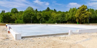 Commercial Slab Installation in Palmyra, PA
