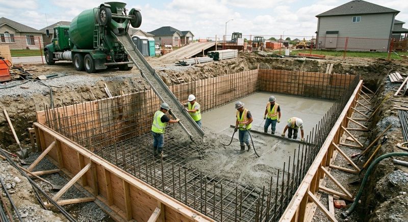 Concrete Basement Pouring in Harrisburg, PA