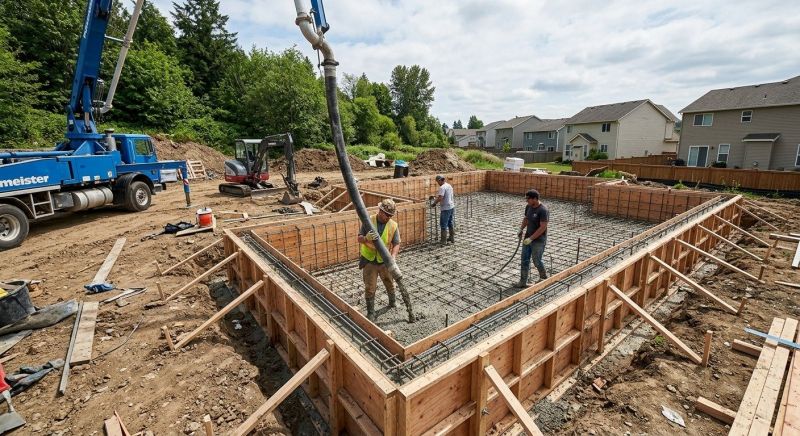 Concrete Foundation Installation in Lebanon County, PA