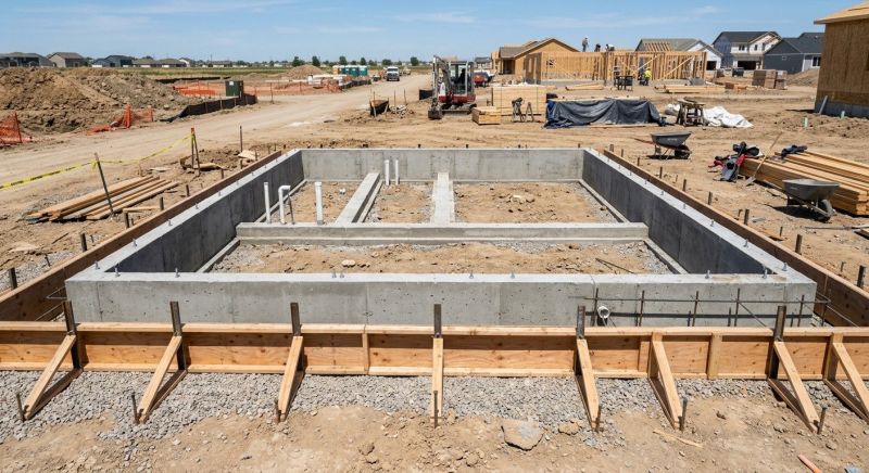 Concrete Foundation Installation in Palmyra, PA