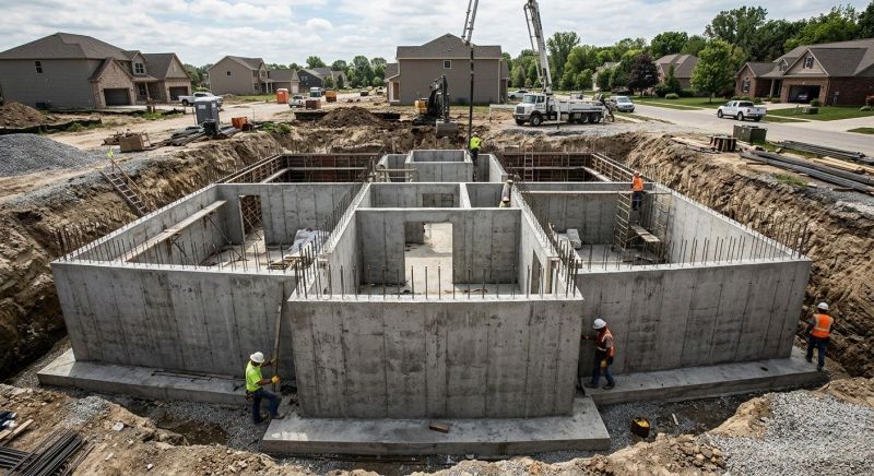 Foundation Construction in Lewisberry, PA