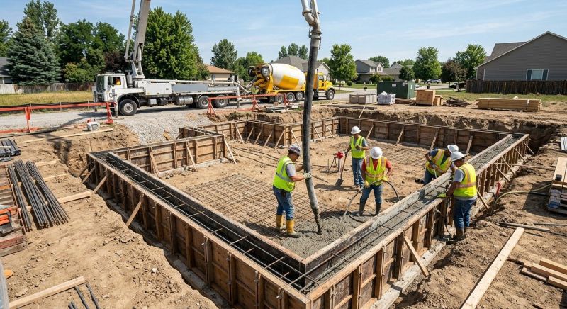 Foundation Construction in Mount Joy, PA