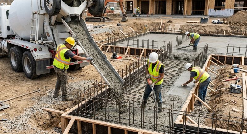 Foundation Wall Pouring in Lebanon, PA
